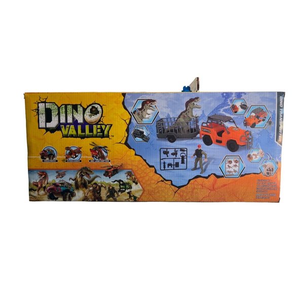 New - DINO VALLEY SAFARI RESCUE VEHICLE CHAP MEI DINOSAUR TRANSPORTER & FIGURES - Picture 6 of 6